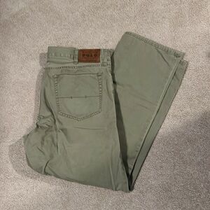 Ralph Lauren kacki green pants like new.